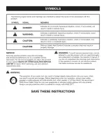 Preview for 8 page of Craftsman 315.115440 Operator'S Manual