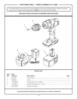 Preview for 18 page of Craftsman 315.115650 Operator'S Manual