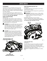 Preview for 16 page of Craftsman 315.115850 Operator'S Manual