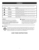 Preview for 7 page of Craftsman 315.116400 Operator'S Manual