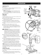 Preview for 12 page of Craftsman 315.116890 Operator'S Manual