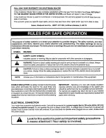 Preview for 2 page of Craftsman 315.17504 Owner'S Manual