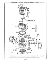 Preview for 22 page of Craftsman 315.17504 Owner'S Manual