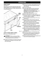 Preview for 17 page of Craftsman 315.175501 Operator'S Manual