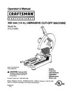 Craftsman 315.212900 Operator'S Manual preview