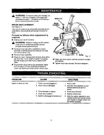 Preview for 17 page of Craftsman 315.212900 Operator'S Manual