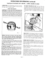 Preview for 5 page of Craftsman 315.25060 Assembly, Operating Instructions And Parts List