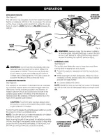 Preview for 11 page of Craftsman 315.262520 Operator'S Manual