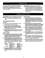 Preview for 3 page of Craftsman 315.269280 Operator'S Manual