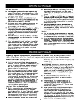 Preview for 4 page of Craftsman 315.269280 Operator'S Manual