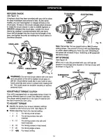 Preview for 14 page of Craftsman 315.269280 Operator'S Manual