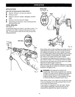 Preview for 14 page of Craftsman 315.27127 Owner'S Manual