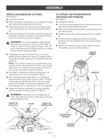 Preview for 10 page of Craftsman 315.277150 Operator'S Manual