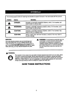 Preview for 6 page of Craftsman 315.27984 Operator'S Manual