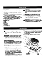 Preview for 9 page of Craftsman 315.27984 Operator'S Manual