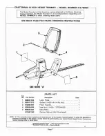 Preview for 7 page of Craftsman 315.796630 Owner'S Manual