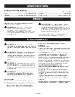 Preview for 16 page of Craftsman 315.DD2015 Operator'S Manual