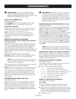 Preview for 19 page of Craftsman 315.DD2101 Operator'S Manual