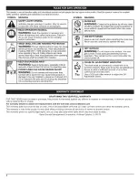 Preview for 4 page of Craftsman 316.792460 Operator'S Manual