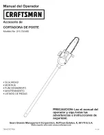 Preview for 9 page of Craftsman 316.792460 Operator'S Manual