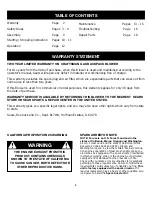 Preview for 2 page of Craftsman 316.79499 Operator'S Manual