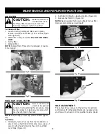 Preview for 14 page of Craftsman 316.79499 Operator'S Manual