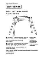 Preview for 33 page of Craftsman 320.16492 Operator'S Manual