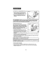 Preview for 18 page of Craftsman 320.2190 Operator'S Manual