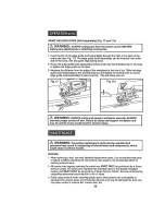 Preview for 20 page of Craftsman 320.2190 Operator'S Manual