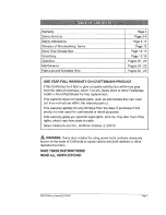 Preview for 2 page of Craftsman 320.28191 Product Manual