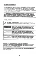 Preview for 3 page of Craftsman 320.48292 Operator'S Manual