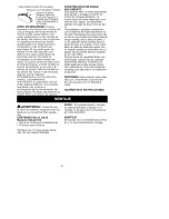 Preview for 21 page of Craftsman 358.341040 Operator'S Manual