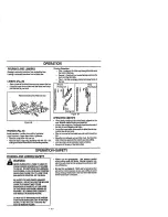 Preview for 14 page of Craftsman 358.34111 Operator'S Manual