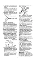 Preview for 9 page of Craftsman 358.341250 Instruction Manual