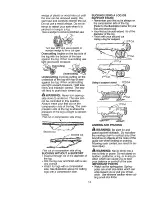 Preview for 10 page of Craftsman 358.341250 Instruction Manual