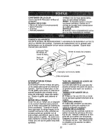 Preview for 22 page of Craftsman 358.341250 Instruction Manual