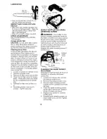 Preview for 16 page of Craftsman 358.360681 Operator'S Manual