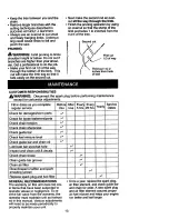 Preview for 13 page of Craftsman 358.360850 Instruction Manual