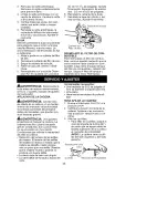 Preview for 42 page of Craftsman 358.362181 Operator'S Manual