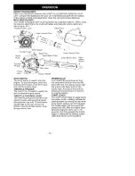 Preview for 9 page of Craftsman 358.794763 Operator'S Manual