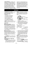 Preview for 21 page of Craftsman 358.794770 Operator'S Manual