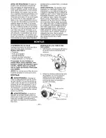 Preview for 20 page of Craftsman 358.794811 Operator'S Manual