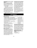 Preview for 26 page of Craftsman 358.794944 Operator'S Manual