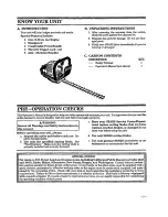 Preview for 5 page of Craftsman 358.795620 Operator'S Manual