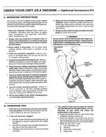 Preview for 11 page of Craftsman 358.796920 Operator'S Manual