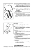 Preview for 20 page of Craftsman 37122 Instruction Manual