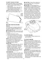 Preview for 11 page of Craftsman 37436 - Rear Propelled Bag Lawn Mower Owner'S Manual