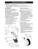 Preview for 17 page of Craftsman 37436 - Rear Propelled Bag Lawn Mower Owner'S Manual