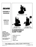 Craftsman 390.304551 Owner'S Manual preview