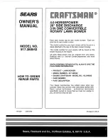 Preview for 24 page of Craftsman 3One 917.380542 Owner'S Manual